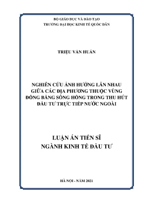 Nghiên Cứu Ảnh Hưởng Lẫn Nhau Giữa Các Địa Phương Trong
