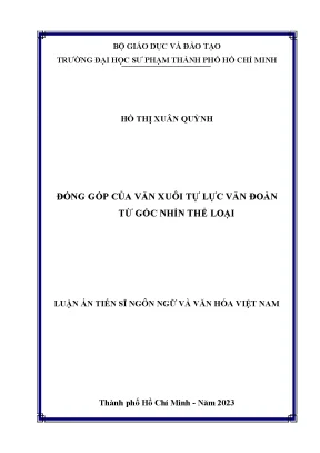 Đóng Góp Của Văn Xuôi Tự Lực Văn Đoàn: Phân Tích Theo