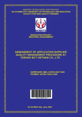 Đánh Giá Quy Trình Quản Lý Chất Lượng Nhà Cung Cấp Tại 