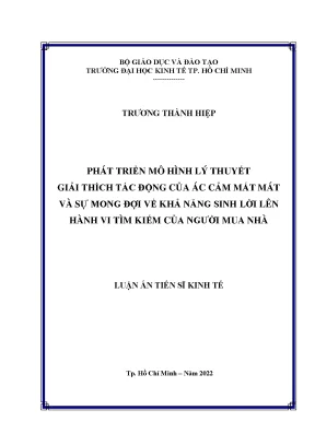 Tác Động Của Ác Cảm Mất Mát Và Mong Đợi Về Khả Năng Sinh
