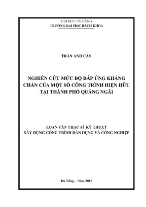 Nghiên Cứu Khả Năng Đáp Ứng Kháng Chấn Của Công Trình 