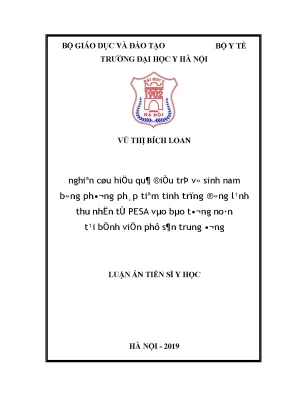 Nghiên Cứu Hiệu Quả Điều Trị Vô Sinh Bằng Phương Pháp