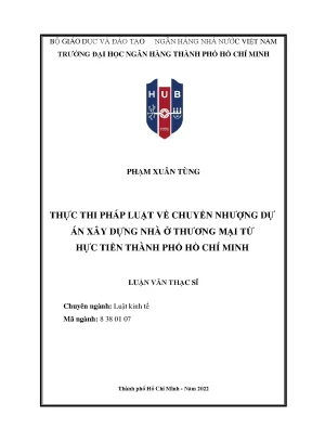Nâng cao hiệu quả chuyển nhượng dự án xây dựng nhà ở