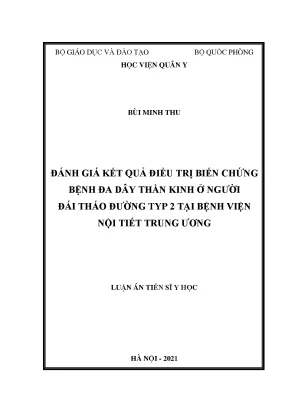 Đánh Giá Kết Quả Điều Trị Biến Chứng Đa Dây Thần Kinh Ở 