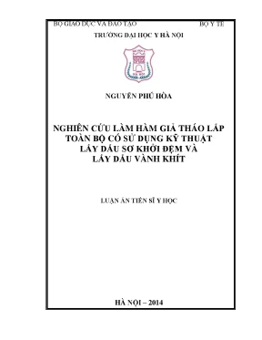 Nghiên Cứu Về Hàm Giả Tháo Lắp Toàn Bộ Tại Trường Đại