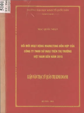 Đổi mới hoạt động marketing của công ty TNHH SUT INAX