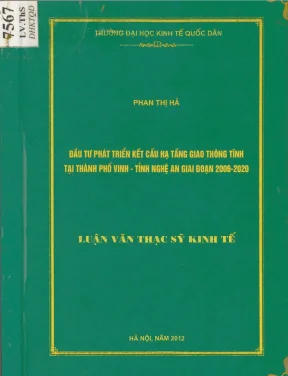 Phát Triển Kết Cấu Hạ Tầng Giao Thông Tỉnh Nghệ An Giai