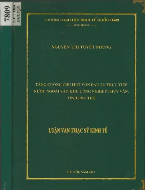 Tăng Cường Thu Hút Vốn Đầu Tư Trực Tiếp Nước Ngoài Vào