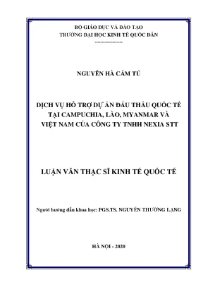 Dịch Vụ Hỗ Trợ Dự Án Đấu Thầu Quốc Tế Tại Campuchia,