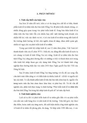 Phát Triển Kinh Tế Tư Nhân Tại Đồng Nai Trong Hội Nhập