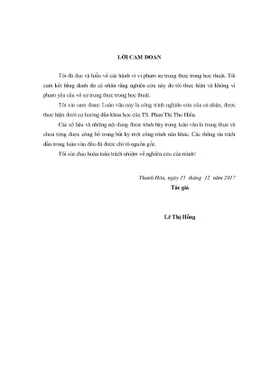 Nghiên Cứu Đầu Tư Phát Triển Nông Nghiệp Tỉnh Thanh Hóa