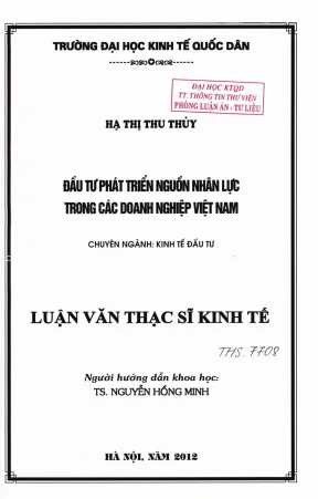 Phát Triển Nguồn Nhân Lực Trong Doanh Nghiệp: Chiến Lược