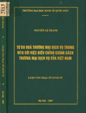 Điều Chỉnh Chính Sách Thương Mại Dịch Vụ Của Việt Nam