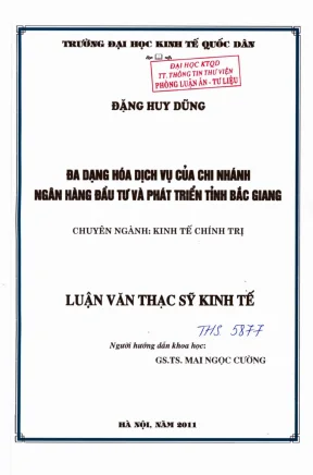 Đa Dạng Hóa Dịch Vụ Ngân Hàng: Kinh Nghiệm và Giải Pháp