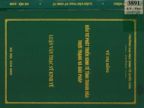 Phát Triển Kinh Tế Tỉnh Thanh Hóa: Thực Trạng và Giải Pháp