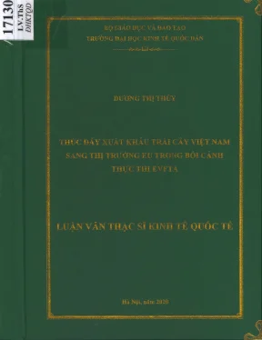 Thúc đẩy xuất khẩu trái cây Việt Nam sang thị trường EU