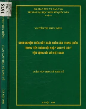 Kinh Nghiệm Xuất Khẩu Của Trung Quốc Trong Quá Trình Hội