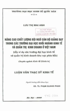 Nâng Cao Chất Lượng Đội Ngũ Giảng Dạy Trong Các Trường