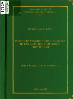 Phát Triển Kinh Tế Tuần Hoàn: Bài Học Kinh Nghiệm Từ Hà