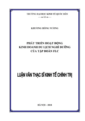 Phát Triển Kinh Doanh Du Lịch Nghỉ Dưỡng Tại Tập Đoàn FLC