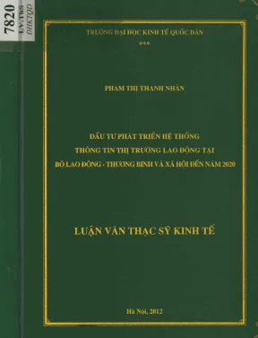 Phát Triển Hệ Thống Thông Tin Thị Trường Lao Động Tại