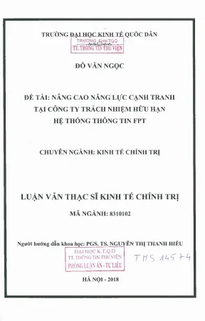 Nâng Cao Năng Lực Cạnh Tranh Tại Công Ty TNHH Hệ Thống