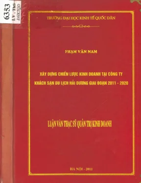 Chiến Lược Kinh Doanh Tại Công Ty Khách Sạn Du Lịch Hải