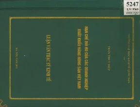 Giảm Thiểu Rủi Ro Trong Xuất Khẩu Hàng Nông Sản Việt Nam
