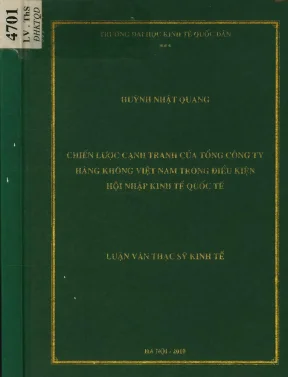 Chiến Lược Cạnh Tranh Của Tổng Công Ty Hàng Không Việt