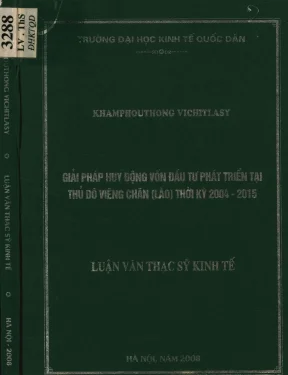 Giải pháp huy động vốn đầu tư phát triển tại Thủ đô