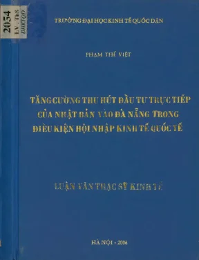 Tăng cường thu hút đầu tư trực tiếp nước ngoài từ Nhật