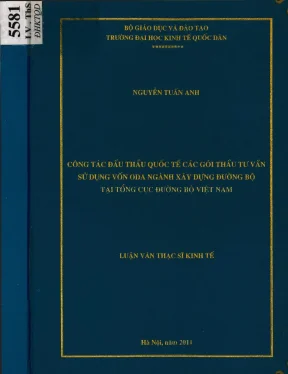 Công Tác Đấu Thầu Quốc Tế Sử Dụng Vốn ODA Ngành Xây Dựng