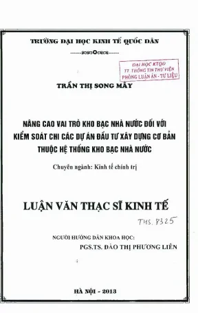 Vai Trò Của Kho Bạc Nhà Nước Trong Kiểm Soát Chi Các Dự