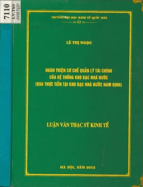 Cơ Chế Quản Lý Tài Chính Tại Kho Bạc Nhà Nước: Thực