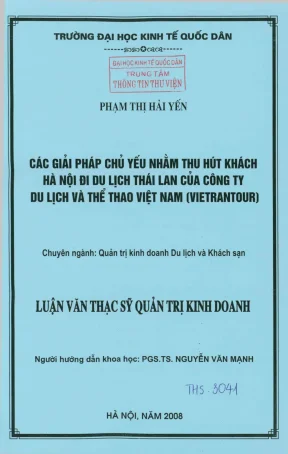 Giải Pháp Hút Khách Du Lịch Hà Nội Đến Thái Lan Từ 