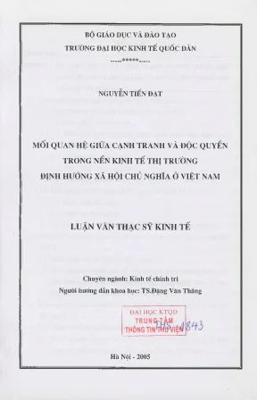 Mối Quan Hệ Giữa Cạnh Tranh và Độc Quyền trong Kinh Tế