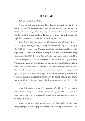 Huy Động Vốn Tại Ngân Hàng Nông Nghiệp & PTNT Việt Nam: