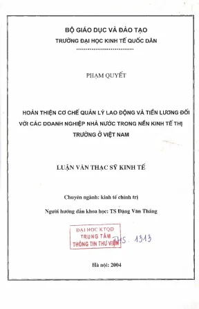 Cải Thiện Quản Lý Lao Động và Tiền Lương trong Doanh