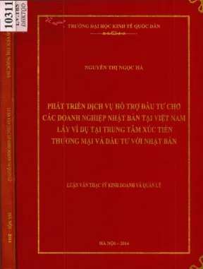 Phát Triển Dịch Vụ Hỗ Trợ Đầu Tư Cho Doanh Nghiệp Nhật