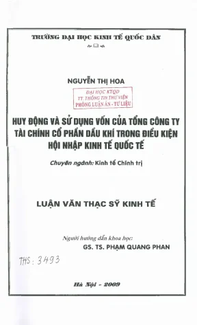 Nâng cao hiệu quả huy động và sử dụng vốn của Tổng công