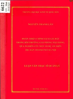 Chính Sách Giá Đất và Giải Phóng Mặt Bằng Tại Hà Nội