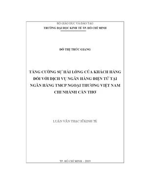 Tăng Cường Sự Hài Lòng Của Khách Hàng Đối Với Dịch Vụ