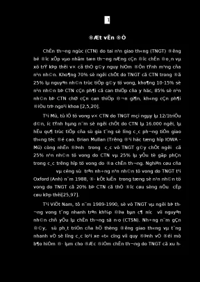 Tình Hình Chấn Thương Ngực Do Tai Nạn Giao Thông Tại