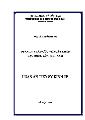 Quản lý xuất khẩu lao động tại Việt Nam: Thách thức và