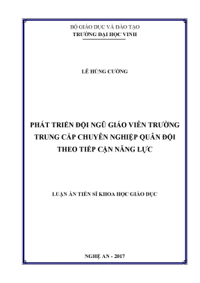Phát Triển Đội Ngũ Giáo Viên Trường Trung Cấp Chuyên