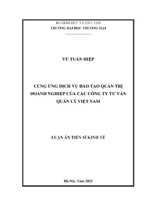 Cung Cấp Dịch Vụ Đào Tạo Quản Trị Doanh Nghiệp Tại Việt Nam