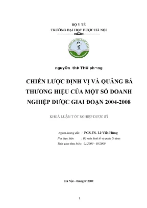Chiến Lược Định Vị và Quảng Bá Thương Hiệu Doanh Nghiệp 