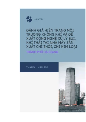 Đánh Giá Môi Trường Không Khí và Giải Pháp Xử Lý Tại Nhà