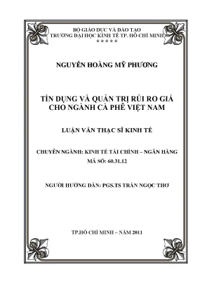 Quản Trị Rủi Ro Giá và Tín Dụng Ngành Cà Phê Việt Nam