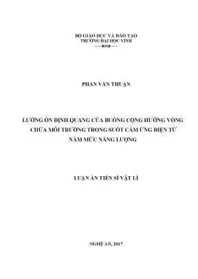 Nghiên Cứu Lưỡng Ổn Định Quang Trong Buồng Cộng Hưởng